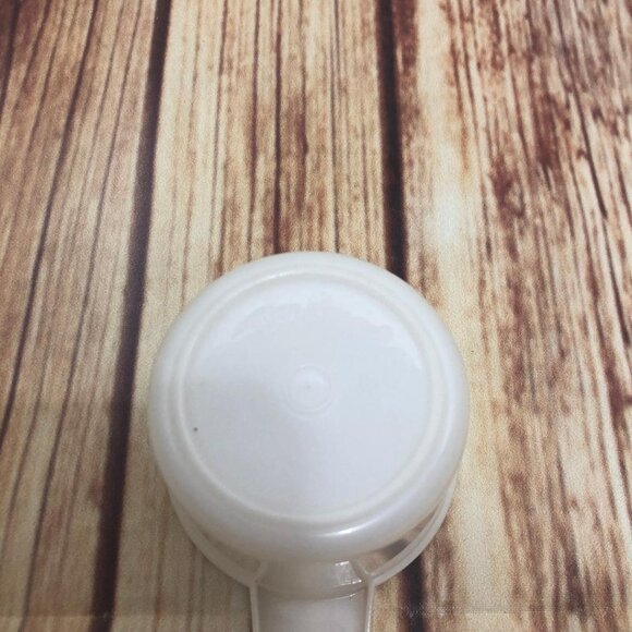 Vintage Tupperware Clear White Nesting Measuring Cup 3/4 CUP Replacement 762-1 - Picture 10 of 10